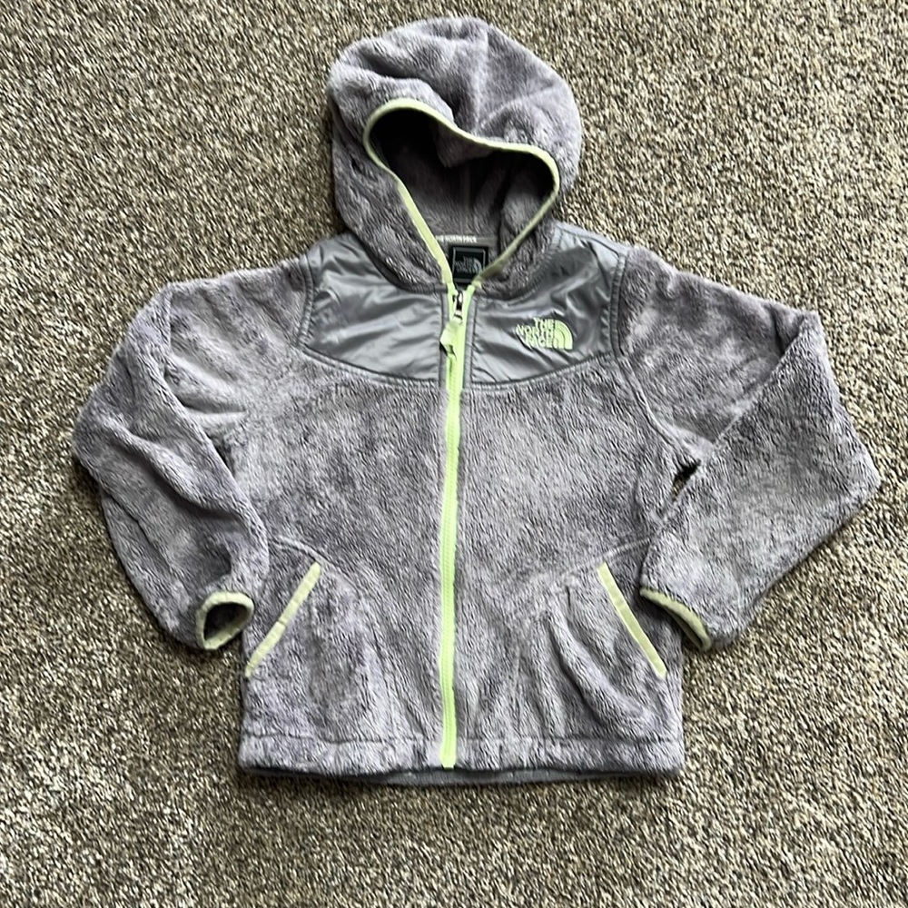 North Face hooded fleece